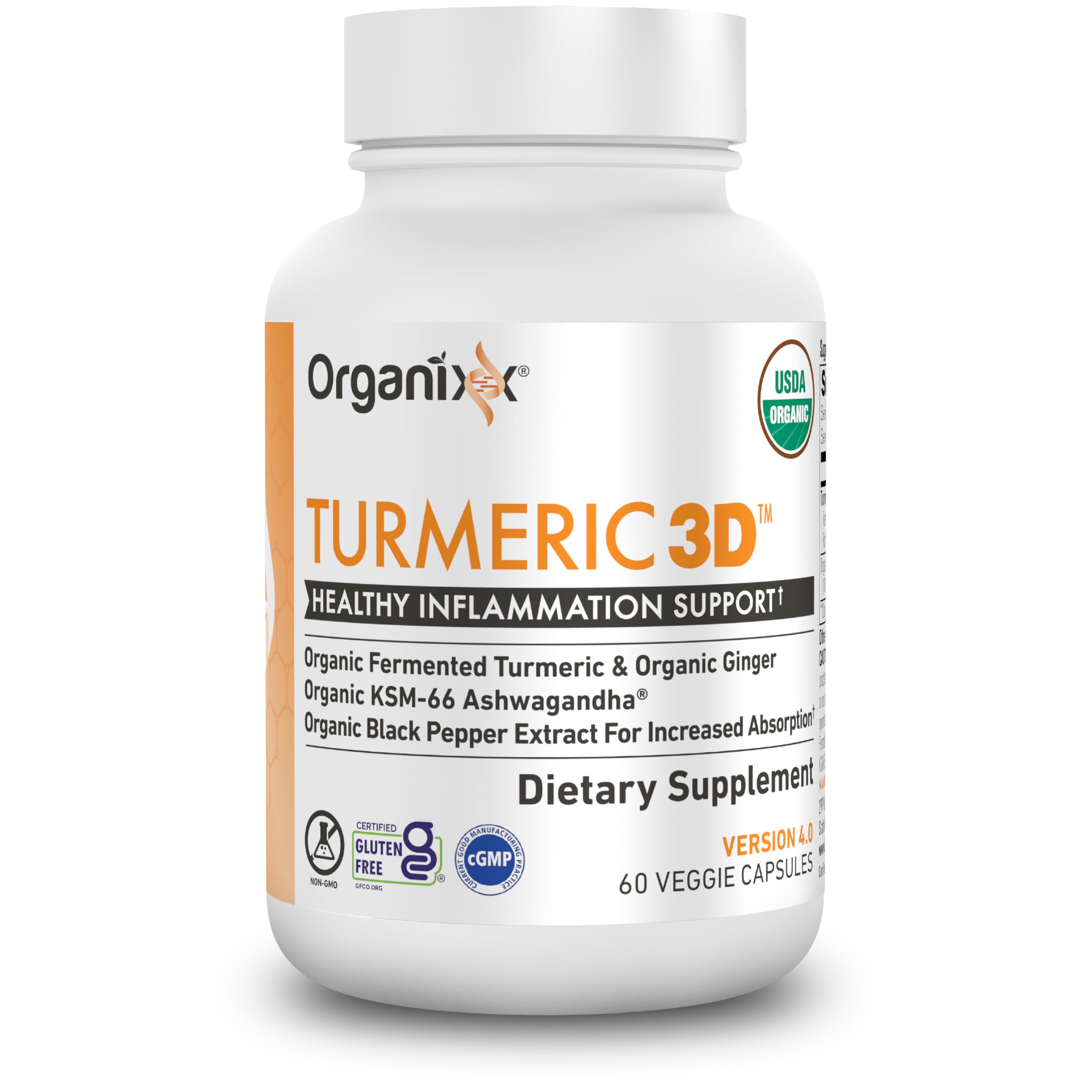 Organixx-fermented-turmeric-ginger-capsules highlights premium blend for daily support