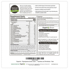Organixx Greens kitchen cabinet demonstrates daily use.