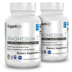 Organixx Magnesium Glycinate bottle for convenient nightly support and easy supplementation.