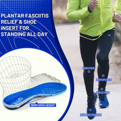 ORHILYA breathable top-layer keeps feet cool and dry throughout the day.