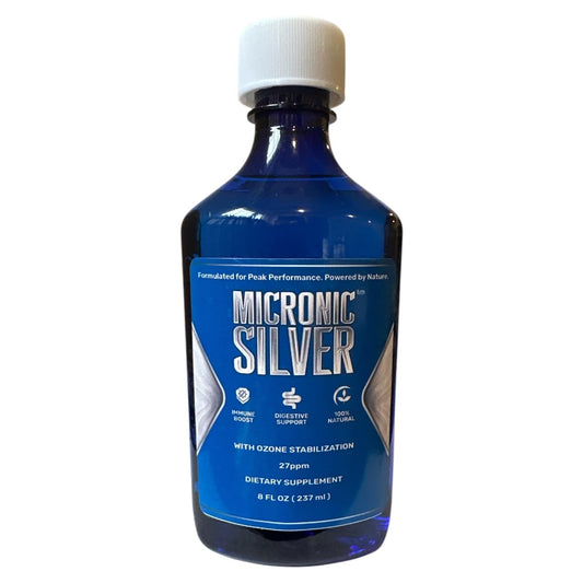 Oriental Herb Company Micronic Silver bottle 8oz with all-natural formulation