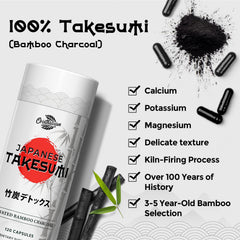 Orinthalixium Takesumi vegan gluten-free capsule with clean ingredients