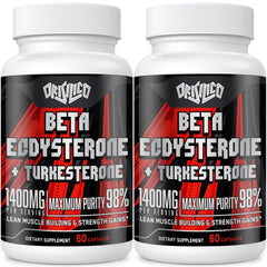 Orisilico beta ecdysterone and turkesterone bottle front for performance support