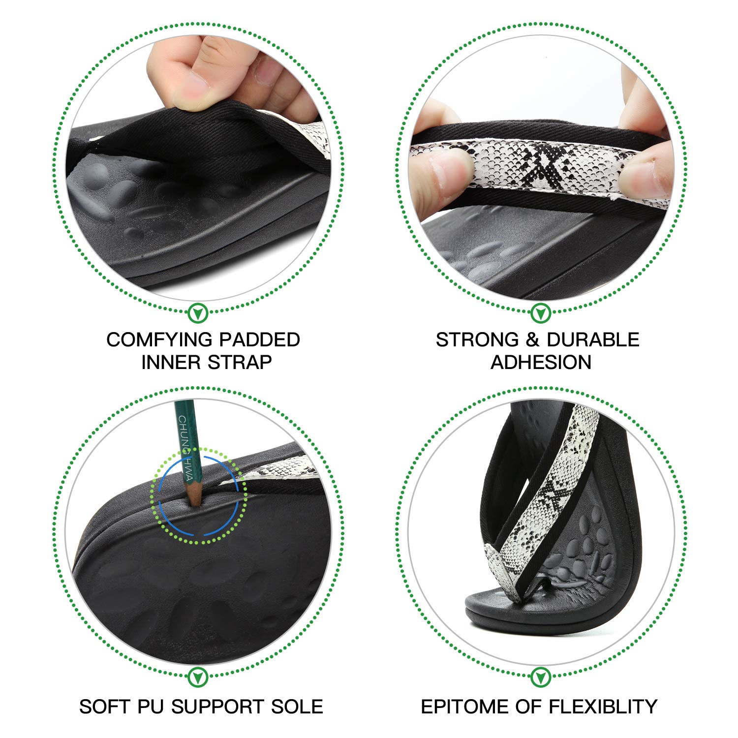 Orkii thong sandals for beach trips featuring cushioned comfort and style