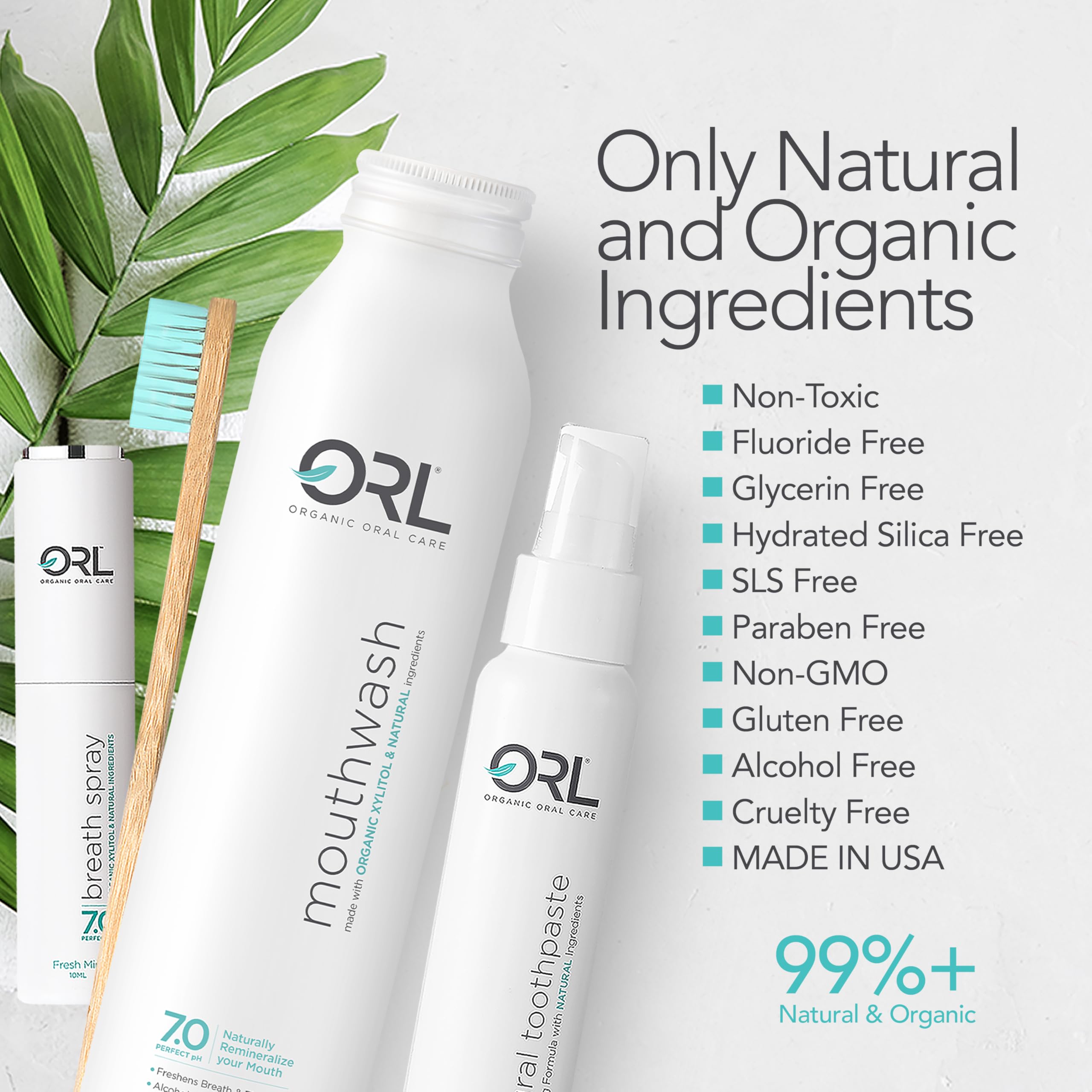 Orl Breath Spray in the 60-Day Kit for portable freshness.