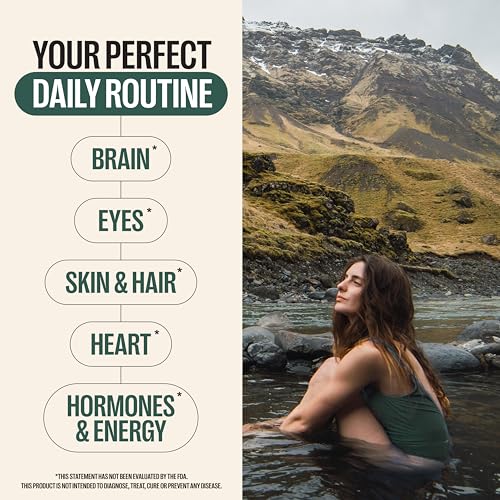 Orlo algae oil capsule highlights vegan source and clean taste.