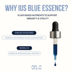 Orlo Blue Essence smoothie addition blends easily for a vibrant morning ritual