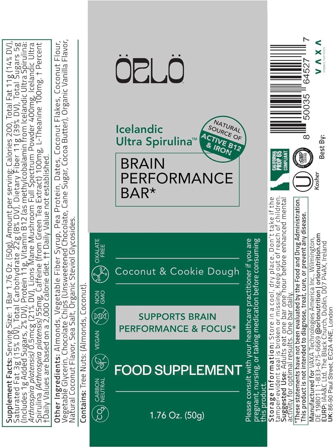 Orlo Brain Bar post-workout recovery scene suggests replenishment.