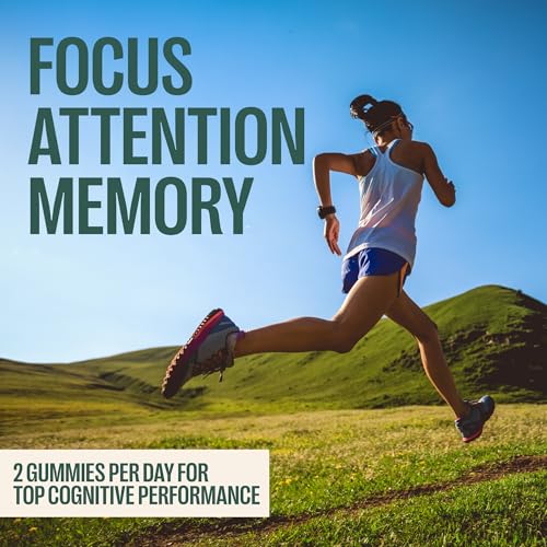 Orlo Focus & Memory Gummies chewy texture highlighted for easy daily use.