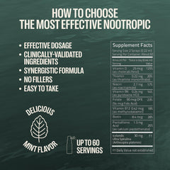 Orlo packaging box front displaying mint flavor and 60 servings.