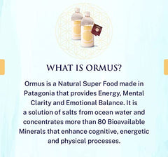ORMUS PATAGONIA ARGENTINA daily routine shot with glass and citrus juice.