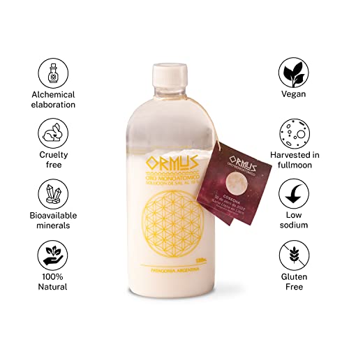 ORMUS PATAGONIA ARGENTINA dropper dispensing liquid hinting at cognitive support.