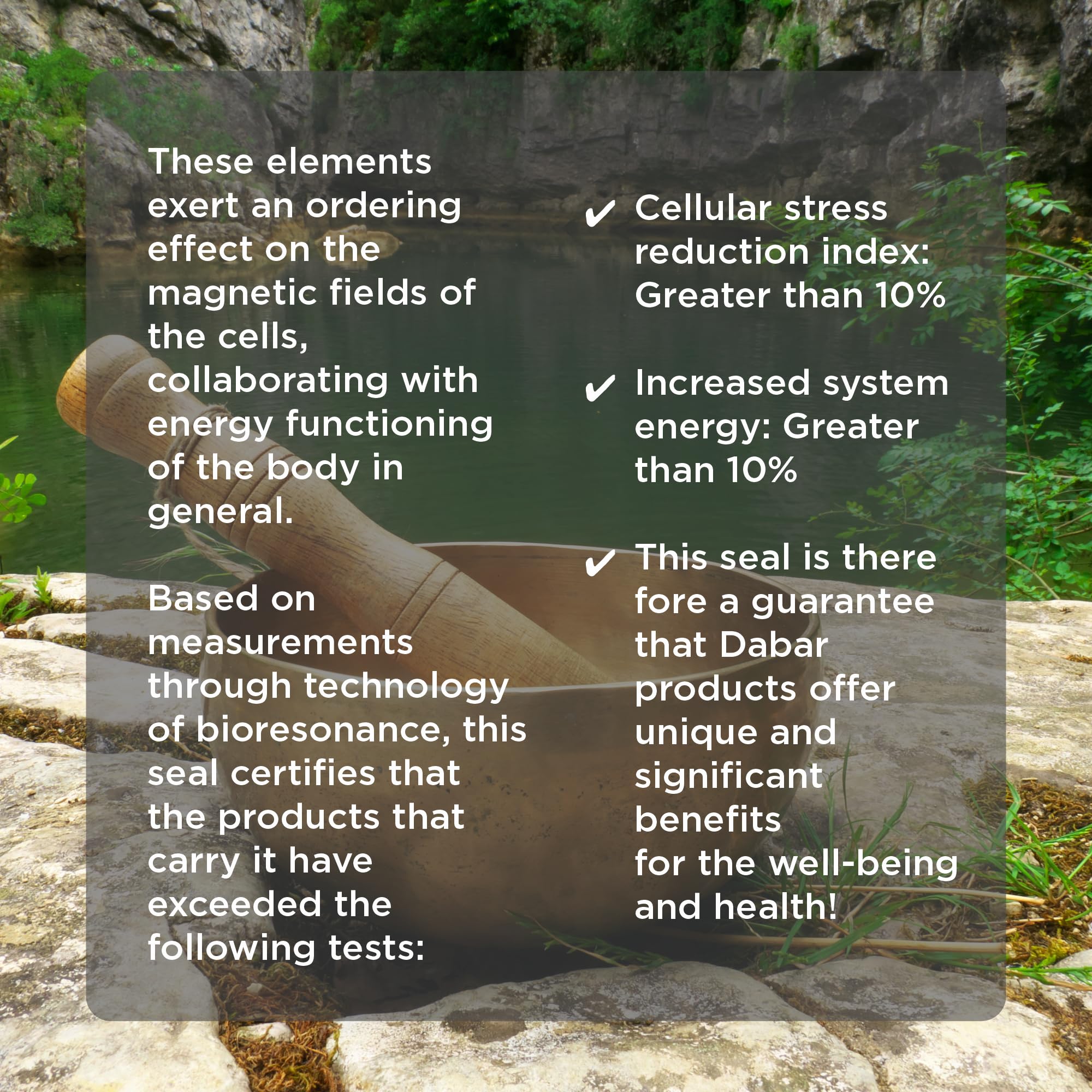 Mood and vitality potential highlighted in ORMUS Patagonia bottle.
