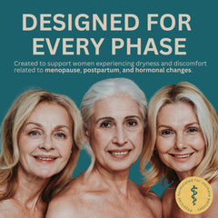 OROVANA Rejuvenate packaging front highlights menopause-focused care.
