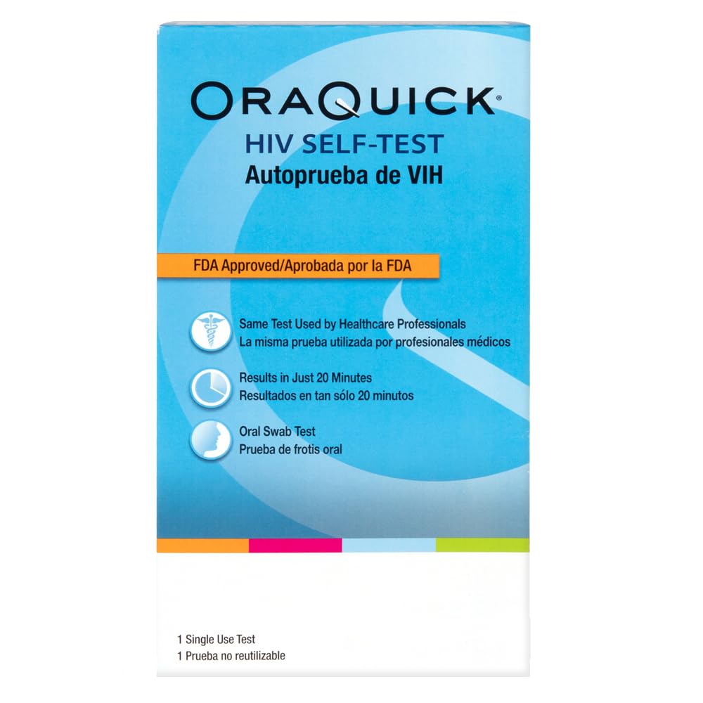 OraQuick HIV self-test device with oral swab enables private at-home testing