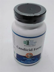 Ortho Molecular 5A Candicid Forte bottle showing packaging for gut balance support