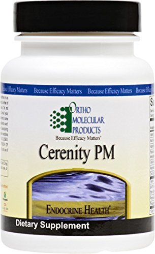 Ortho Molecular Cerenity PM bottle with capsules supporting calmness and occasional sleep