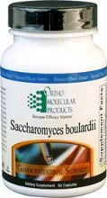 Ortho Molecular Saccharomyces boulardii capsule for gut support.