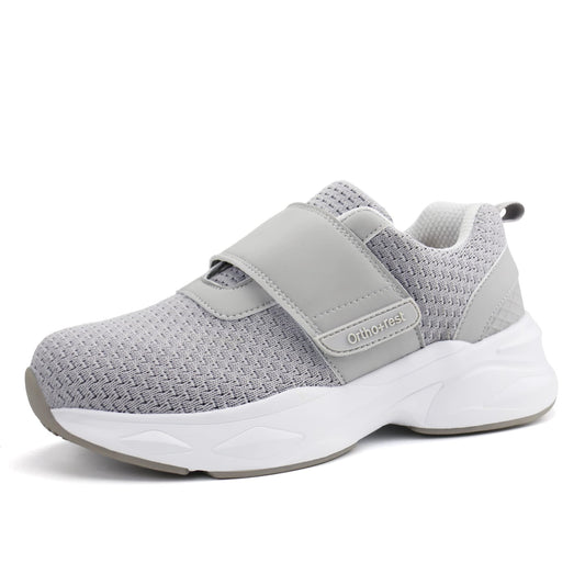 Ortho + Rest adjustable-closure shoe enhances swelling-adaptive fit for daily use