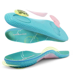 OrthoComfoot air cushion heel air bag insole absorbs shock for running and jumping.