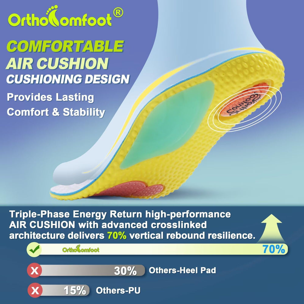 OrthoComfoot casual sneakers offer odor control and comfort.