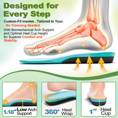 OrthoComfoot moisture-wicking fabric supports diabetes-friendly foot health.