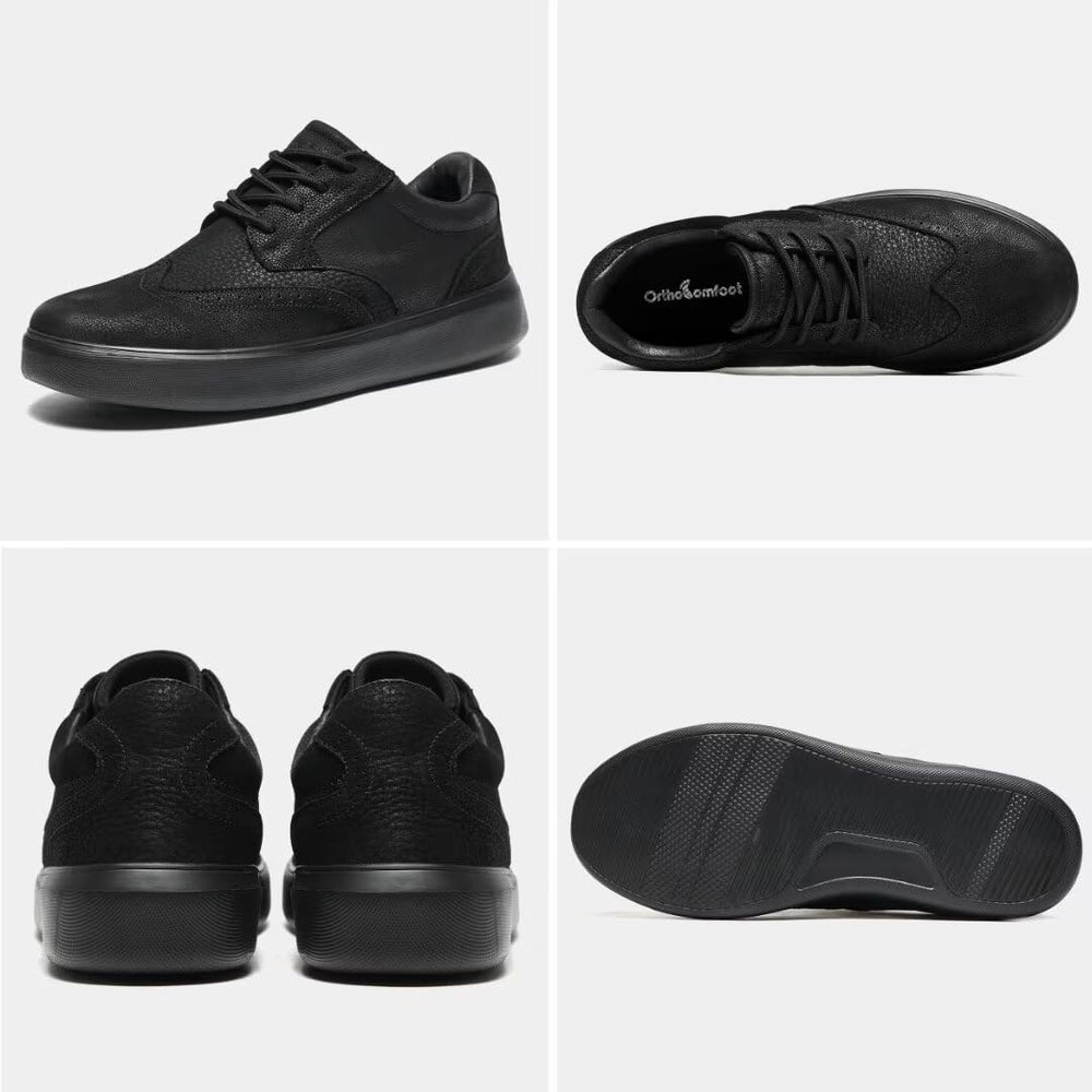OrthoComfoot EVA cushioned sole offers flexible, non-slip comfort