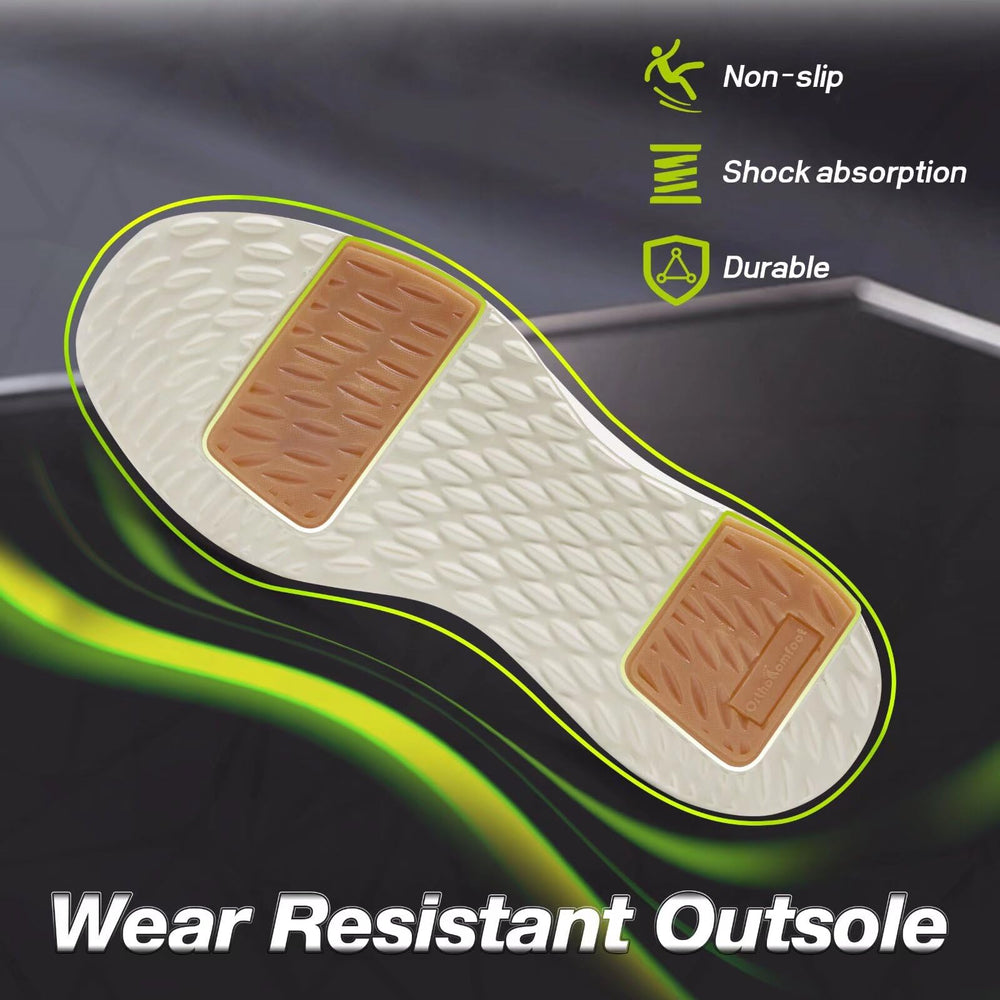 OrthoComfoot light-brown-shade complements outfits from casual to smart-casual.