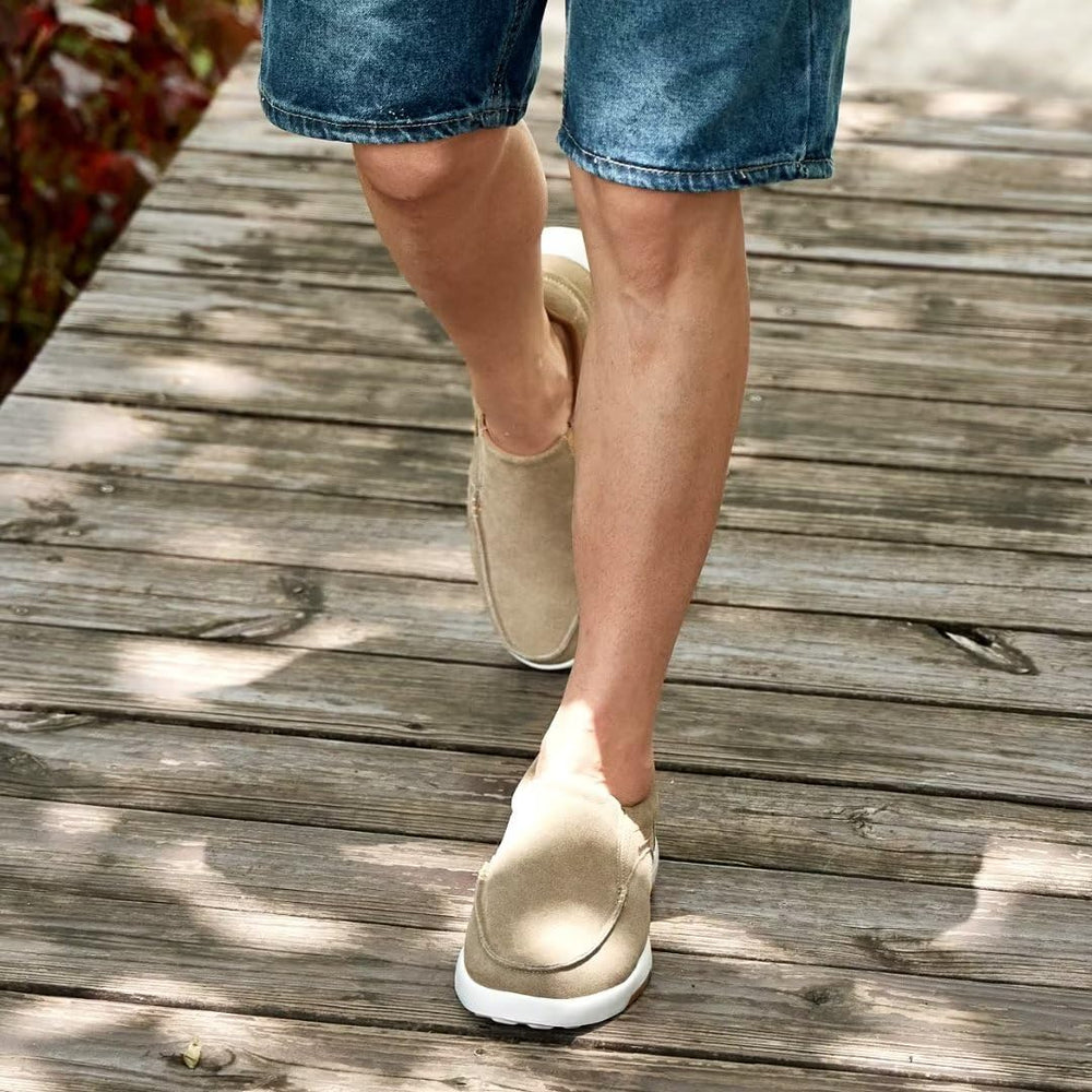 OrthoComfoot on-foot shot shows comfortable silhouette and balanced feel.