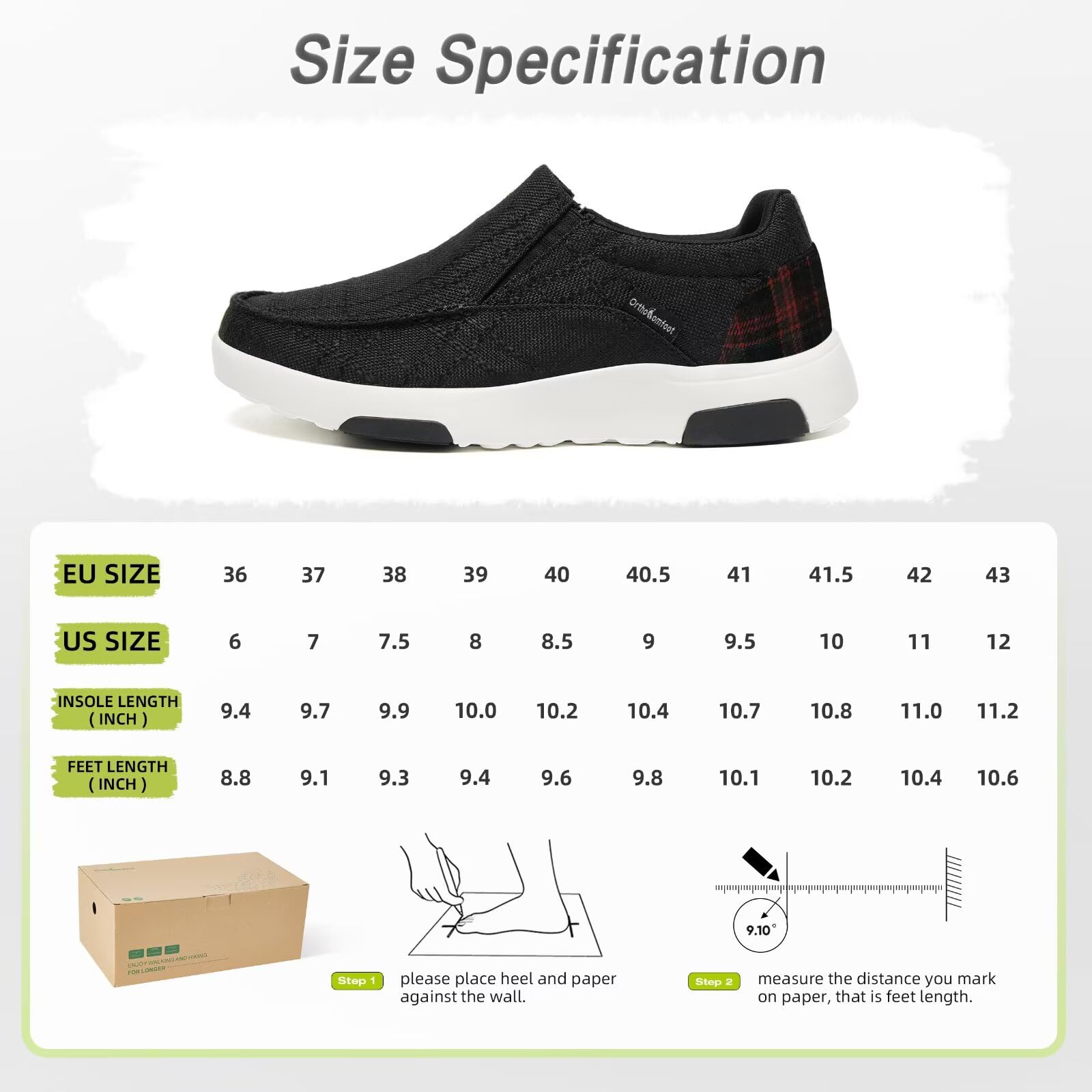 OrthoComfoot daily-wear loafers ideal for work, commuting and casual outings.