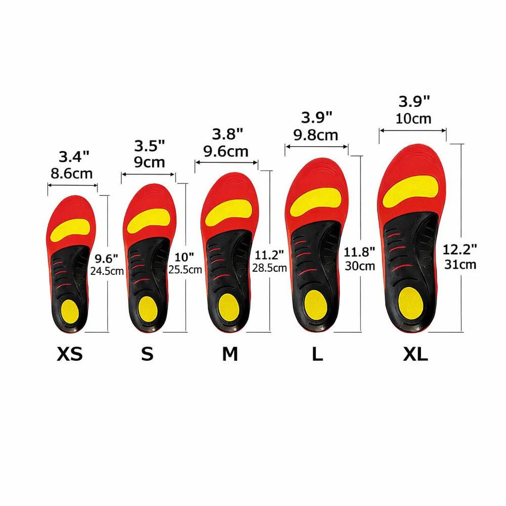 OrthoFlexx Insoles ideal for work boots and athletic footwear.