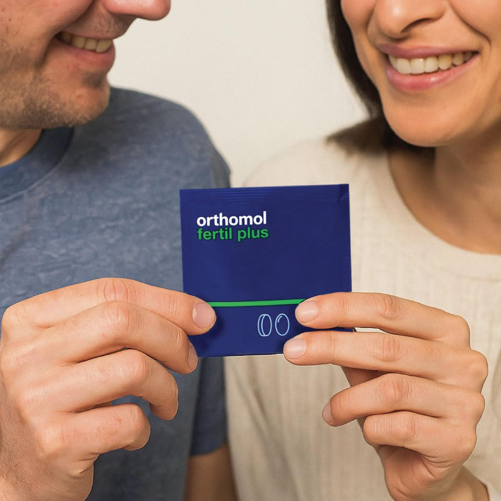Orthomol Fertil Plus take with meal guidance for absorption optimization
