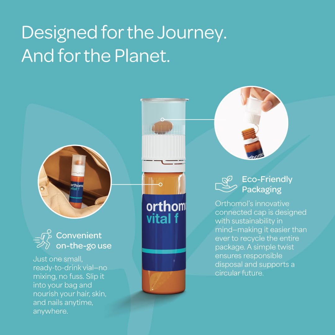 Orthomol Vital F gluten-free symbol for tolerance.