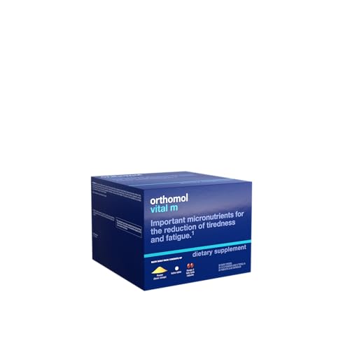 Orthomol Vital M men’s vitamin tablets in blister pack for daytime vitality