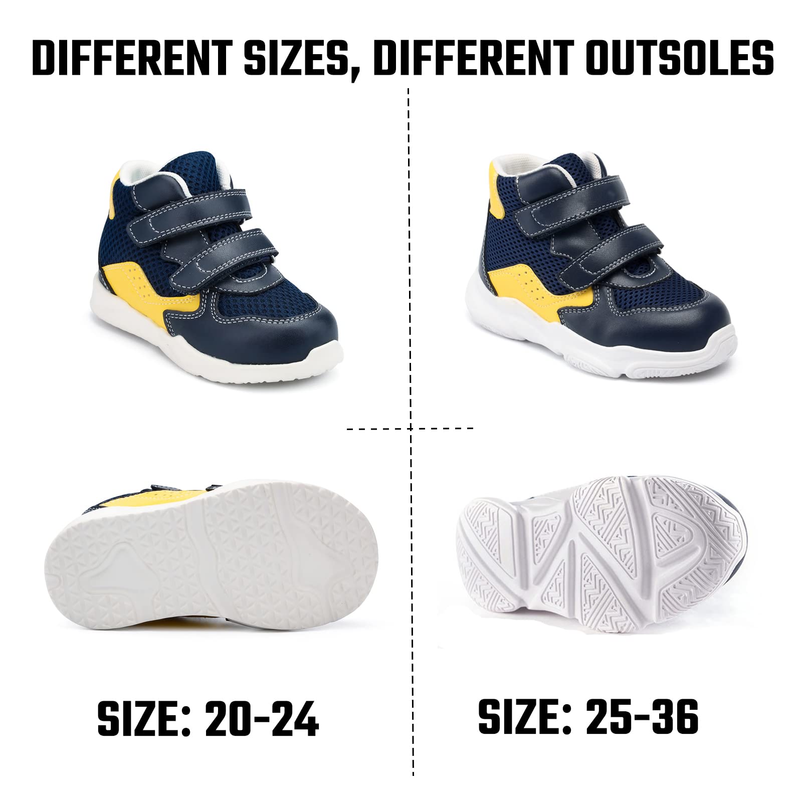 Orthopop Kids Shoes breathable materials to keep feet dry