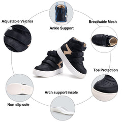 Orthopop Velcro strap offers easy on/off and secure fit.