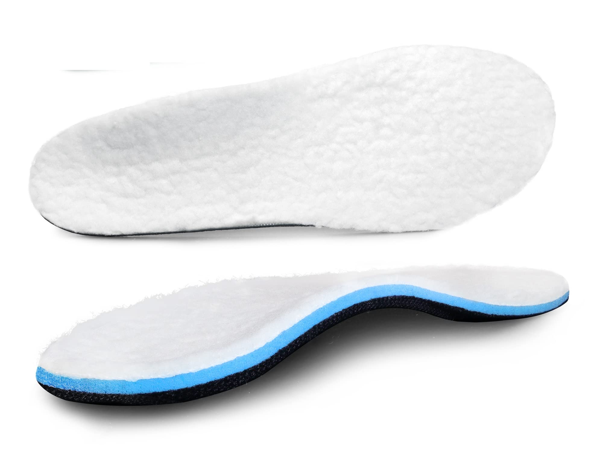ORTHOS Shearling Orthotic Insole with cloud cushion for boots and slippers