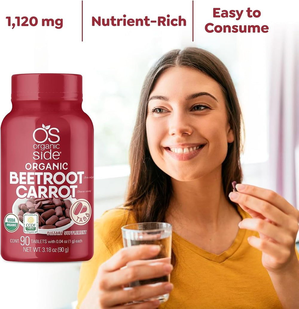 OS Organic Side bottle on kitchen counter suggesting simple daily use