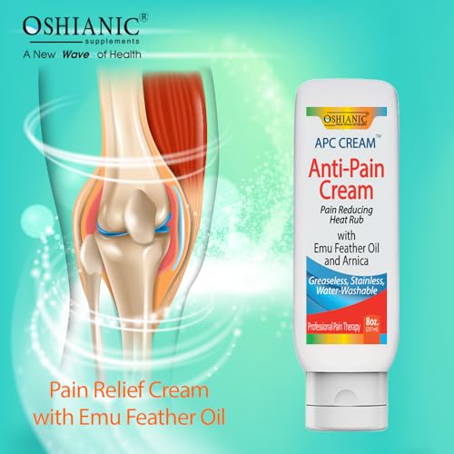 Oshianic APC Pain Cream product image demonstrates usage for everyday comfort.