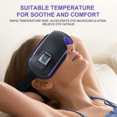 OSITO Eye Massager moist heating compress conforms to the eye.