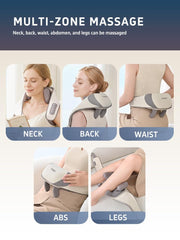 OSMING massager offers adjustable speed and heat settings.