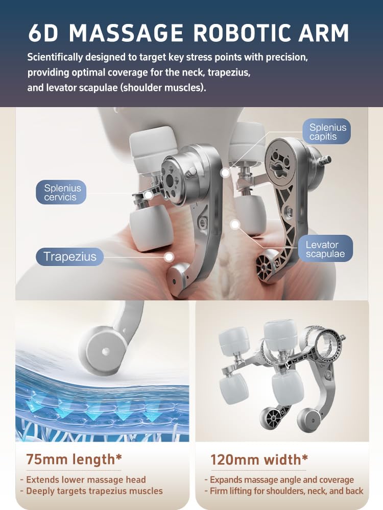 OSMING cordless portable massager lets you relax anywhere.