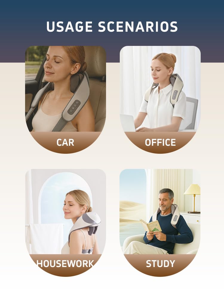 OSMING removable washable cover keeps massager clean.