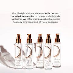 OSMOSIS Ageless Vitality Elixir glass-serve invites a refreshing daily ritual.