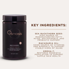 OSMOSIS Recovery Omega-7 inclusion supports balanced wellness.