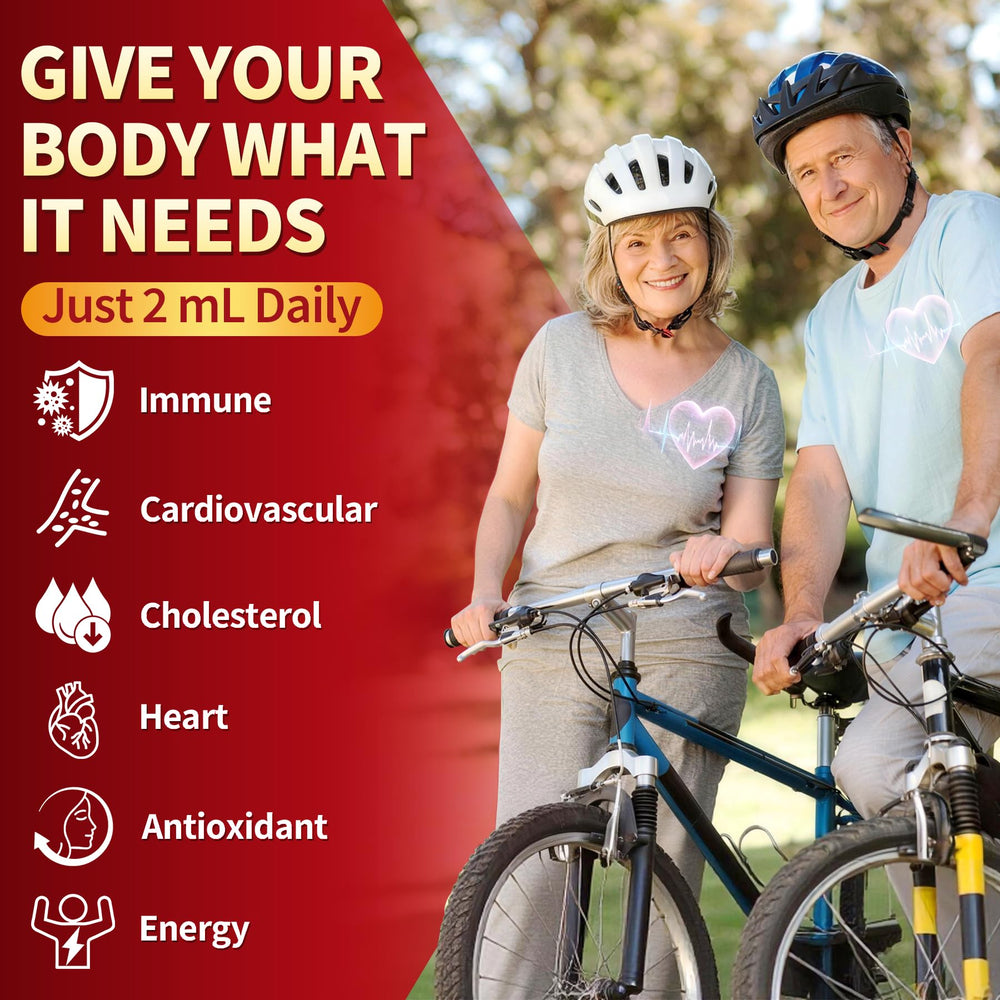 Ossual CoQ10 drops bottle highlighting liposomal delivery for absorption