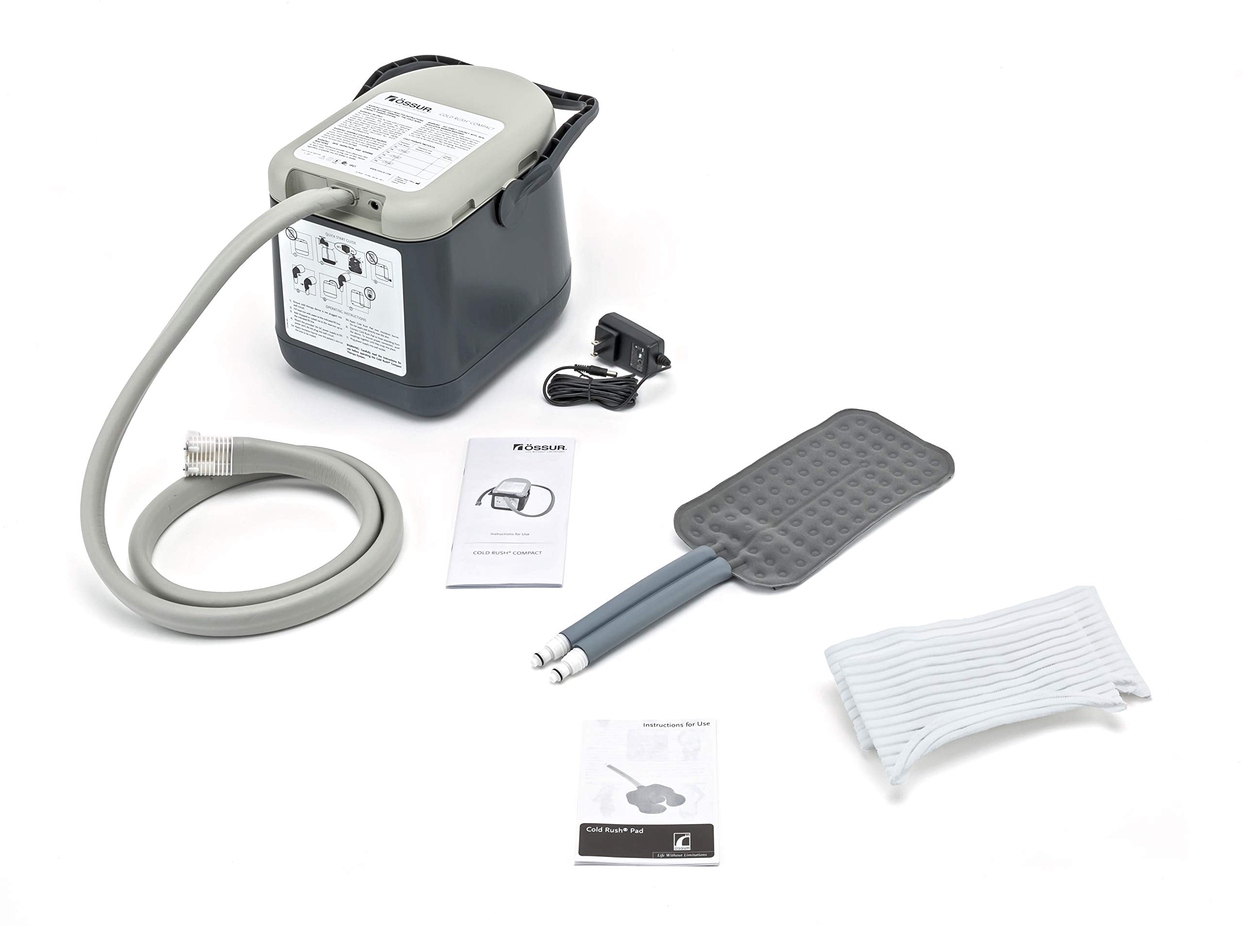 Ossur Cold Rush compact therapy system for at-home recovery with consistent cooling