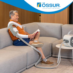 Ossur Cold Rush high-flow cooling system maintains steady temperatures