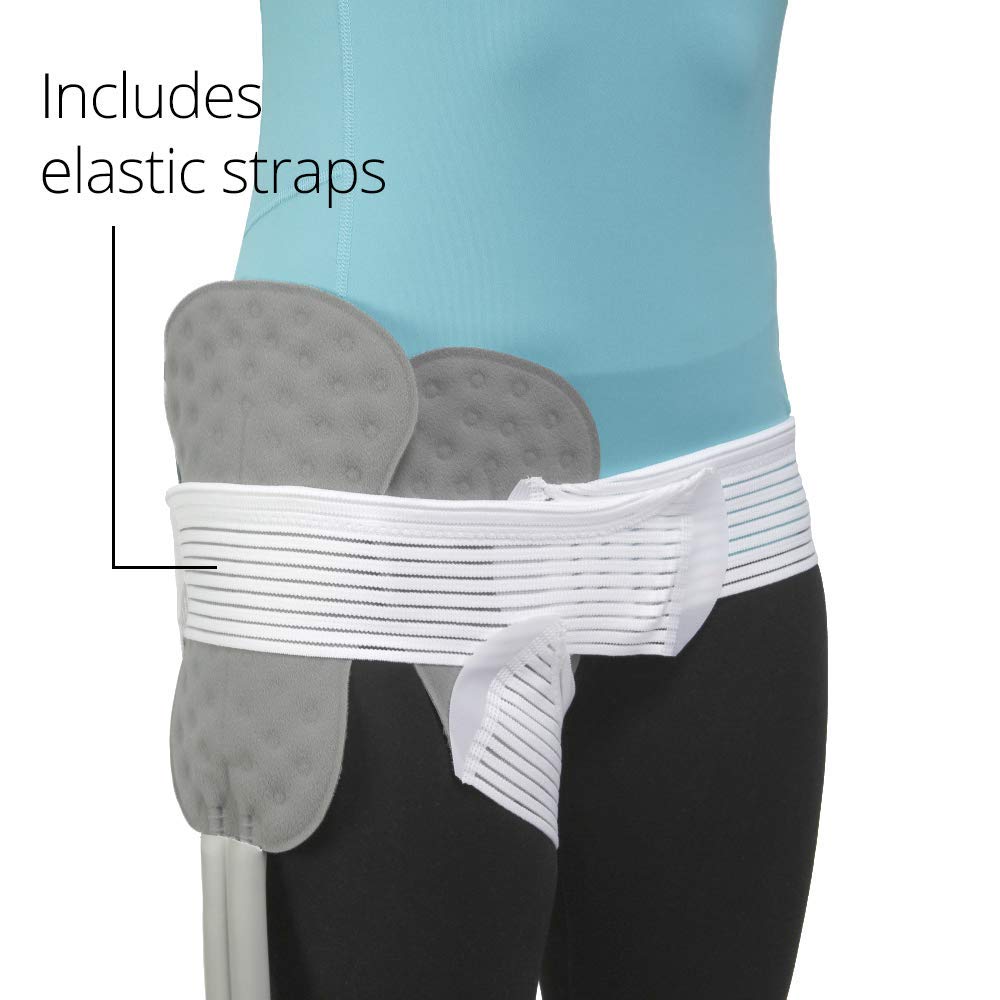 Ossur Cold Rush Hip Pad left in-use during a cooling session