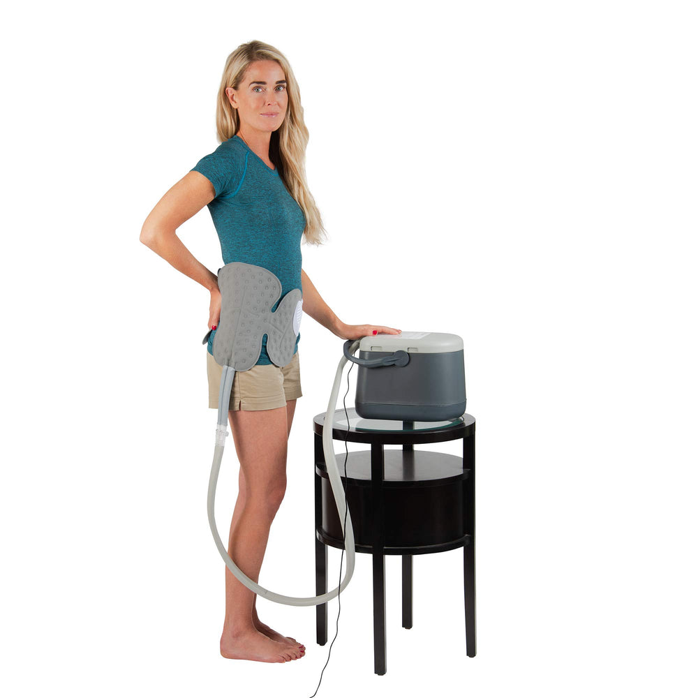 Ossur Cold Rush quiet motor supports peaceful recovery sessions